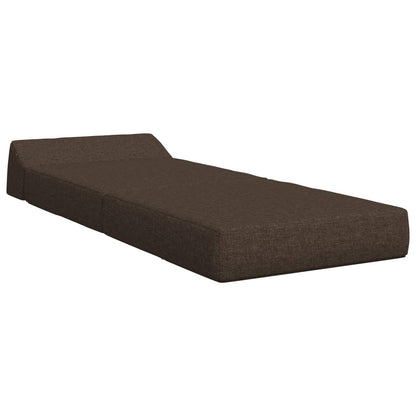 Divano Letto Pieghevole Tortora 60 x 70 x 41 cm Tessuto | homemem39
