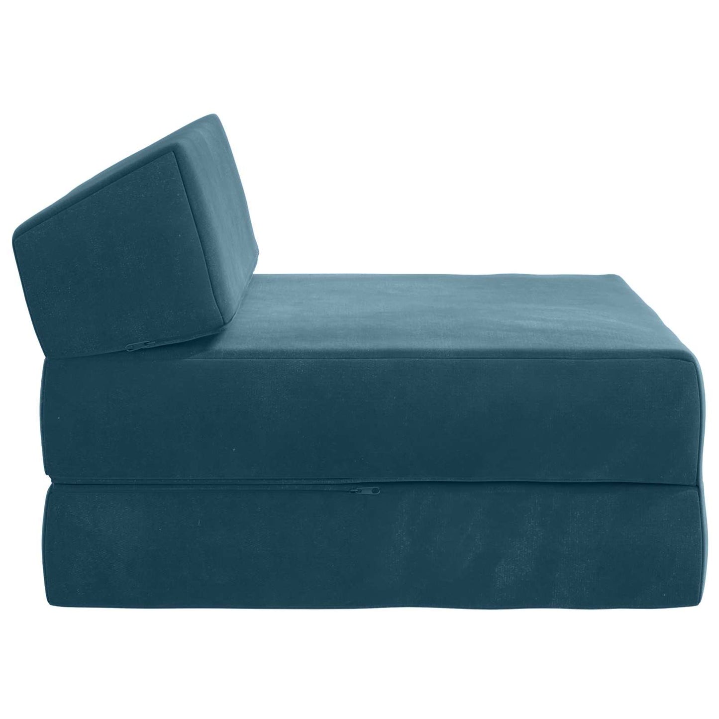 Divano Letto Pieghevole Blu 60 x 70 x 41 cm Tessuto | homemem39