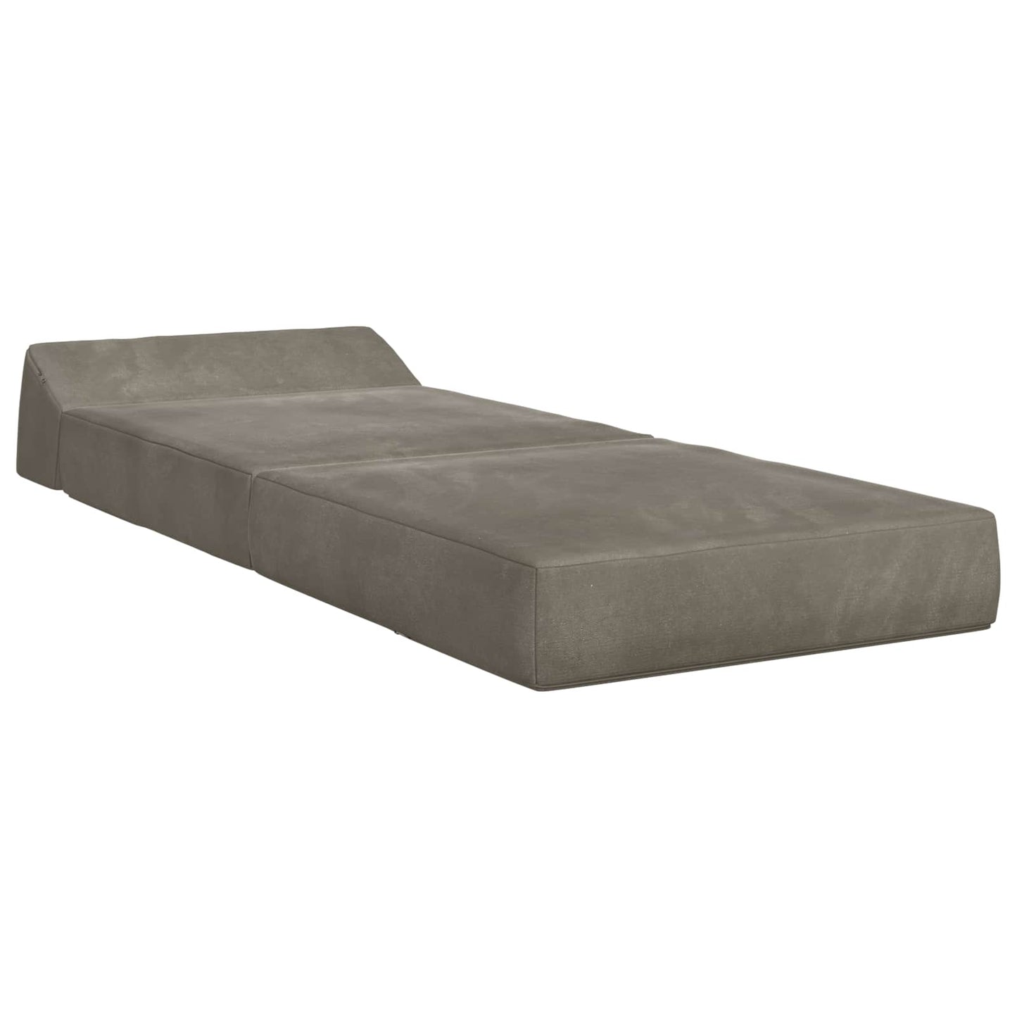 Divano Letto Pieghevole Grigio Chiaro 60 x 70 x 41 cm Tessuto | homemem39