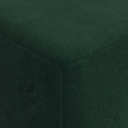 Divano Letto Pieghevole Verde Scuro 60 x 70 x 41 cm Tessuto | homemem39
