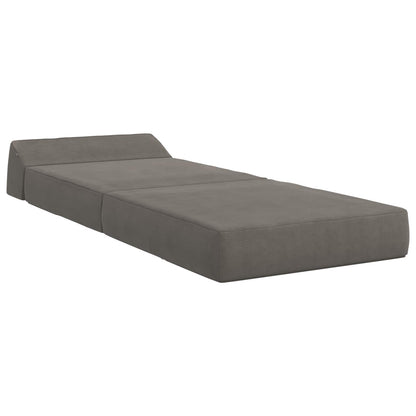 Divano Letto Pieghevole Grigio Chiaro 60 x 70 x 41 cm Tessuto | homemem39