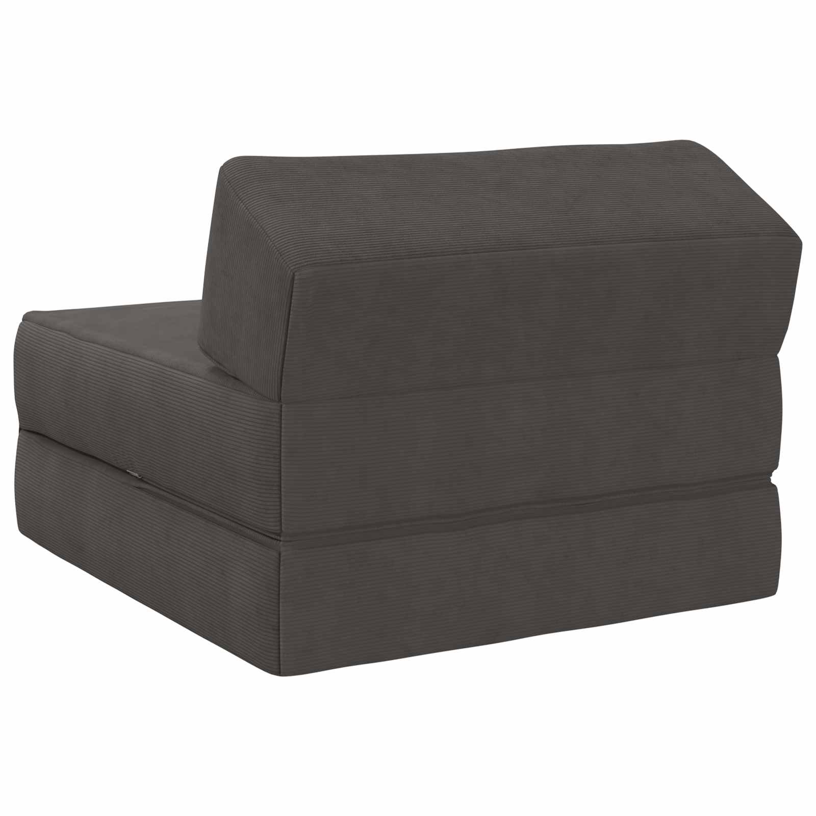 Divano Letto Pieghevole Grigio Scuro 60 x 70 x 41 cm Tessuto | homemem39