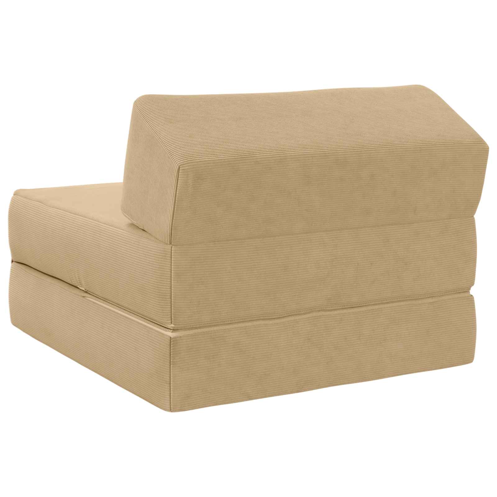 Divano Letto Pieghevole Verde Grigio 60 x 70 x 41 cm Tessuto | homemem39
