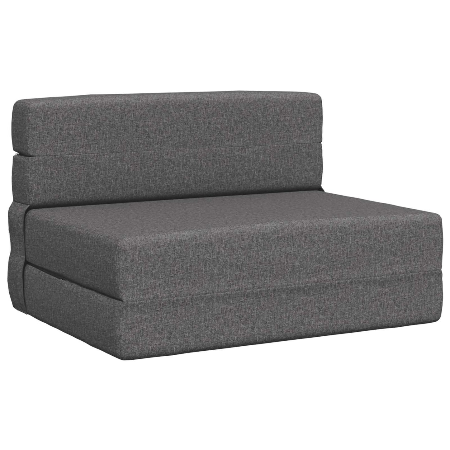 Divano Letto Pieghevole Grigio Chiaro 70 x 72 x 60 cm Tessuto | homemem39