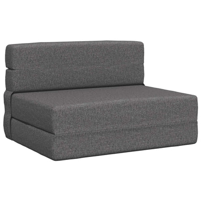 Divano Letto Pieghevole Grigio Chiaro 70 x 72 x 60 cm Tessuto | homemem39