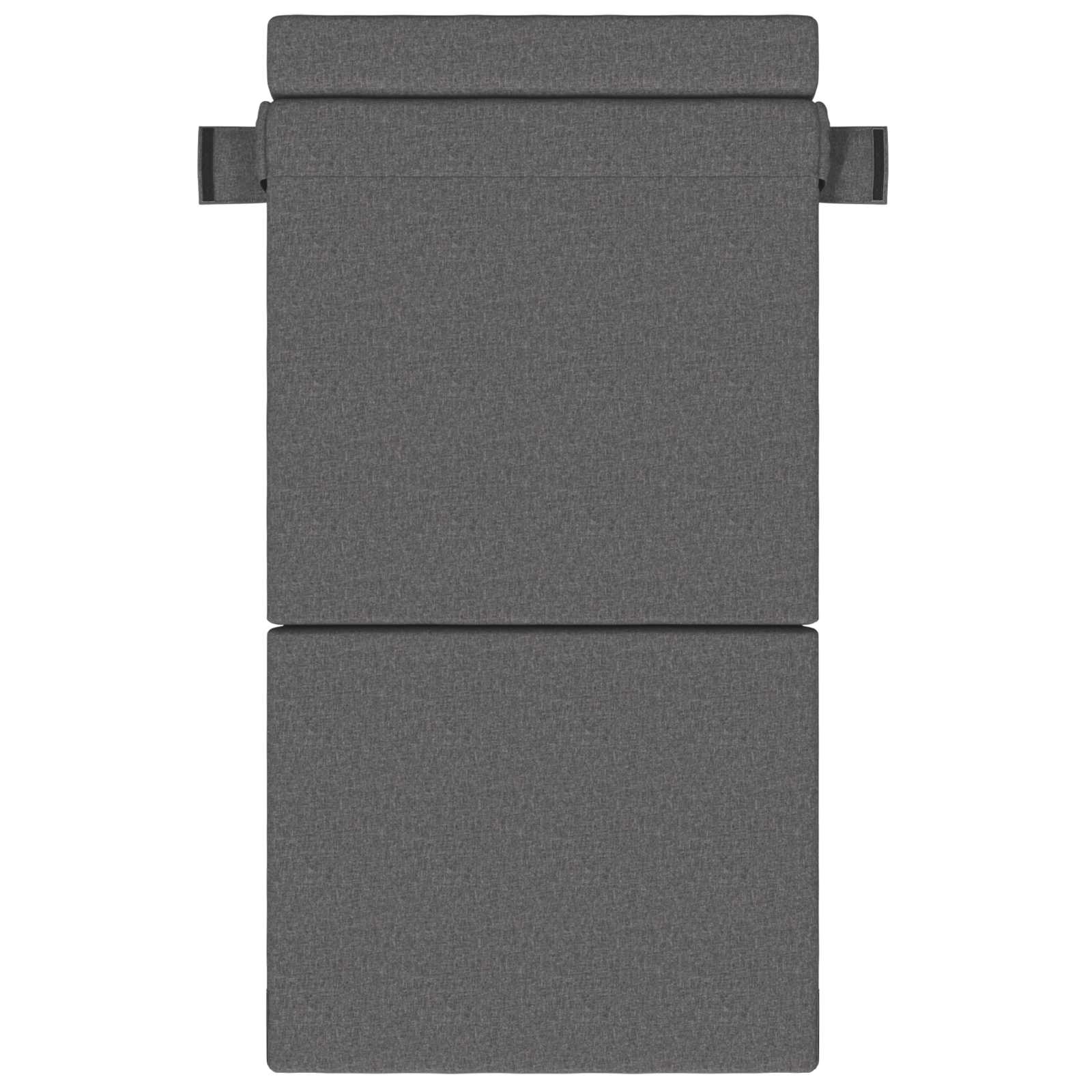 Divano Letto Pieghevole Grigio Chiaro 70 x 72 x 60 cm Tessuto | homemem39
