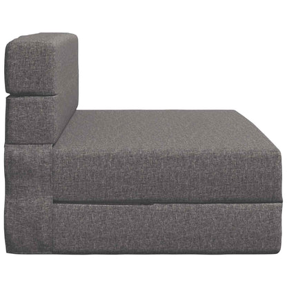 Divano Letto Pieghevole Grigio Chiaro 70 x 72 x 60 cm Tessuto | homemem39