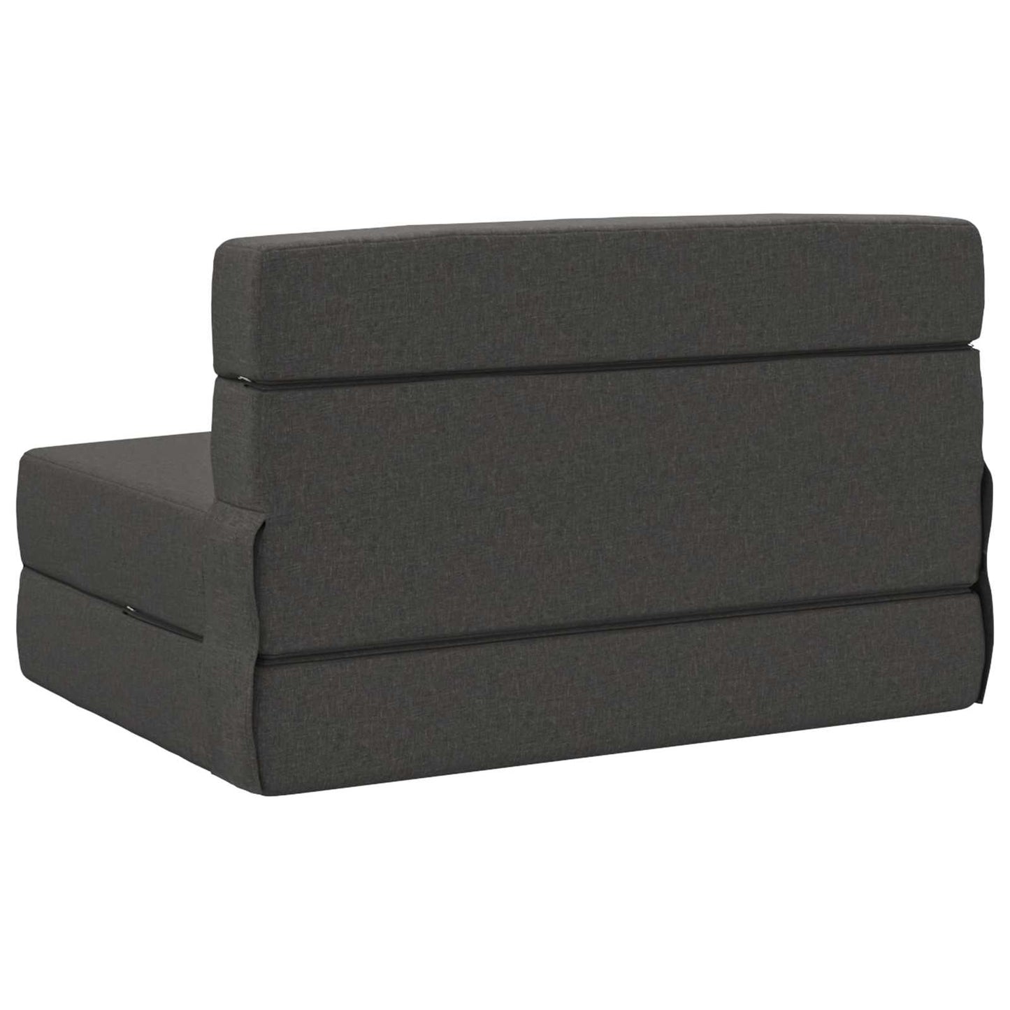Divano Letto Pieghevole Grigio Scuro 70 x 72 x 60 cm Tessuto | homemem39