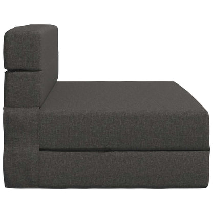 Divano Letto Pieghevole Grigio Scuro 70 x 72 x 60 cm Tessuto | homemem39
