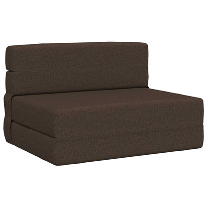 Divano Letto Pieghevole Tortora 70 x 72 x 60 cm Tessuto | homemem39
