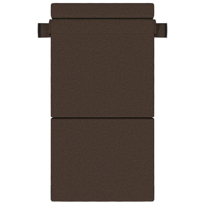 Divano Letto Pieghevole Tortora 70 x 72 x 60 cm Tessuto | homemem39