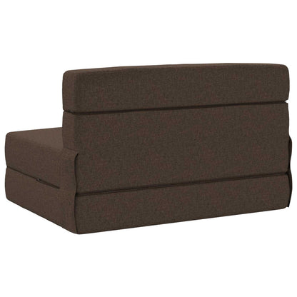 Divano Letto Pieghevole Tortora 70 x 72 x 60 cm Tessuto | homemem39