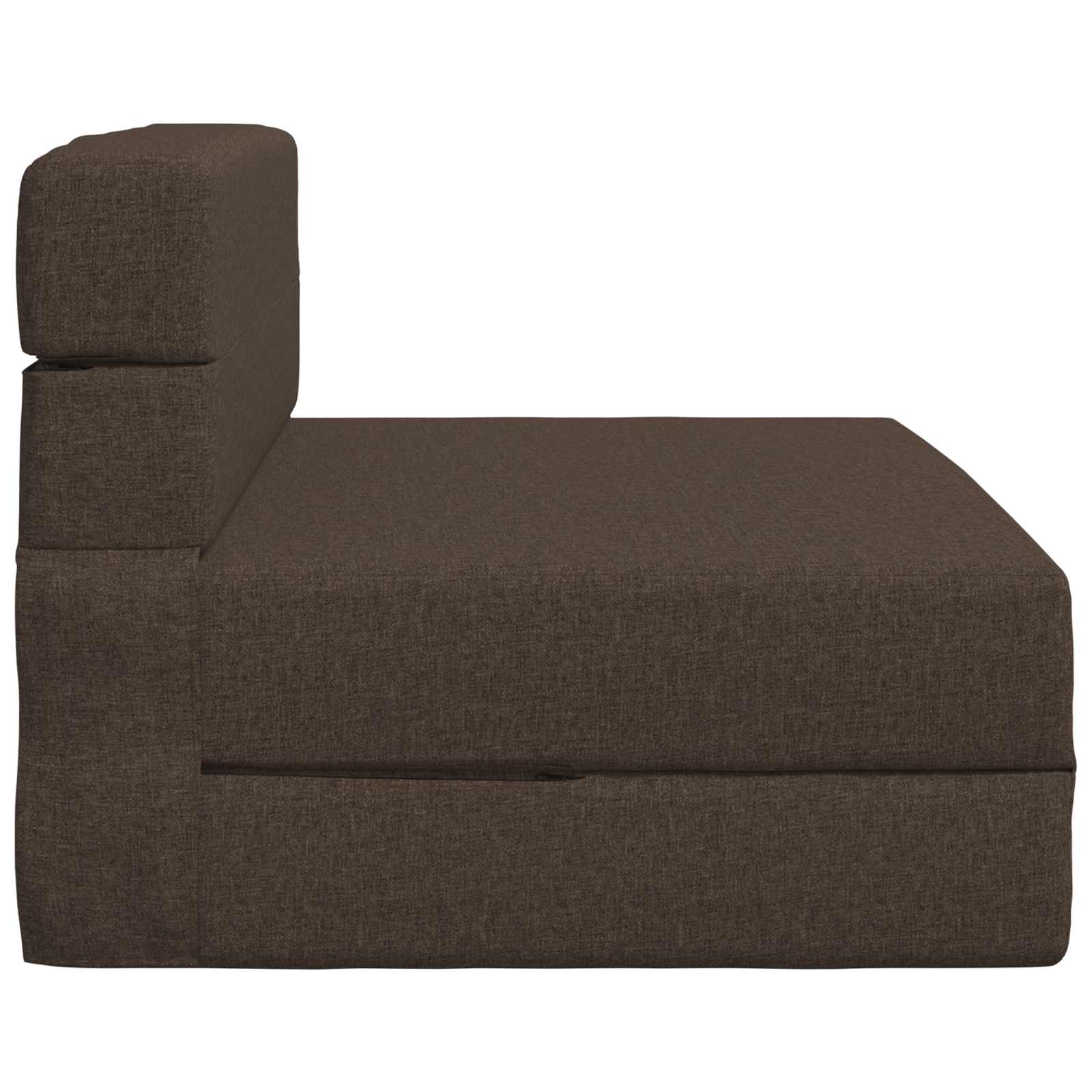 Divano Letto Pieghevole Tortora 70 x 72 x 60 cm Tessuto | homemem39