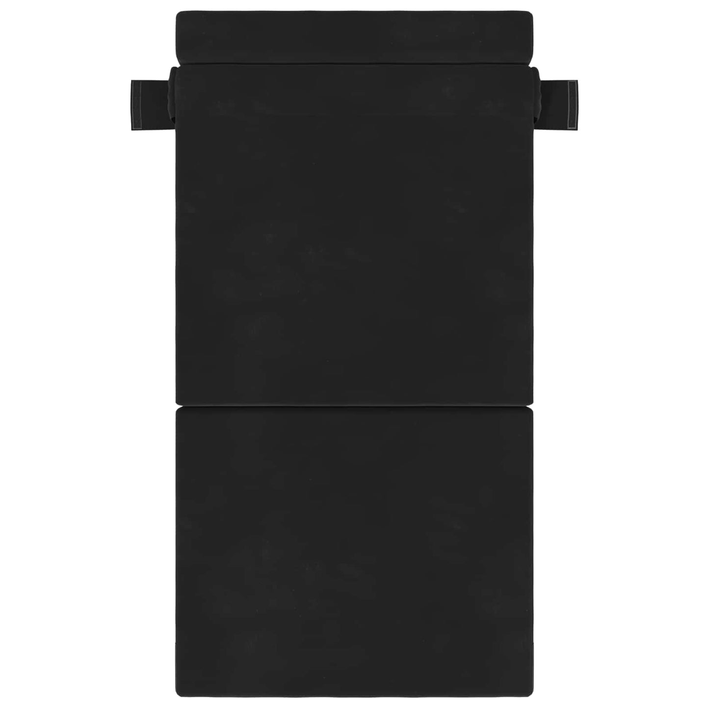 Divano Letto Pieghevole Nero 70 x 72 x 60 cm Tessuto | homemem39
