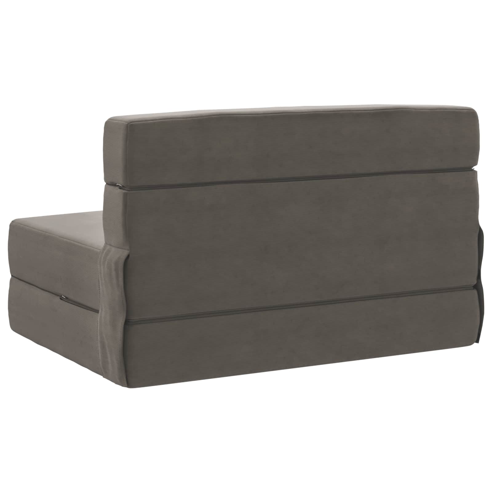 Divano Letto Pieghevole Grigio Chiaro 70 x 72 x 60 cm Tessuto | homemem39