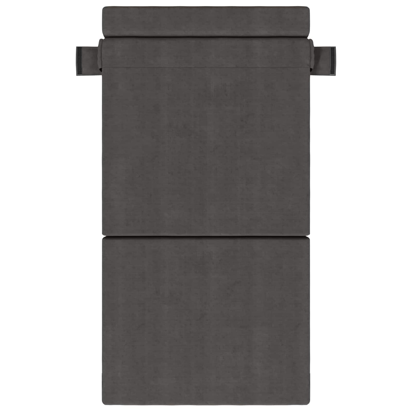 Divano Letto Pieghevole Grigio Scuro 70 x 72 x 60 cm Tessuto | homemem39