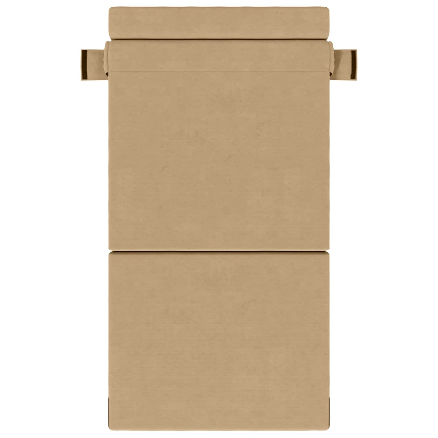Divano Letto Pieghevole Verde Grigio 70 x 72 x 60 cm Tessuto | homemem39