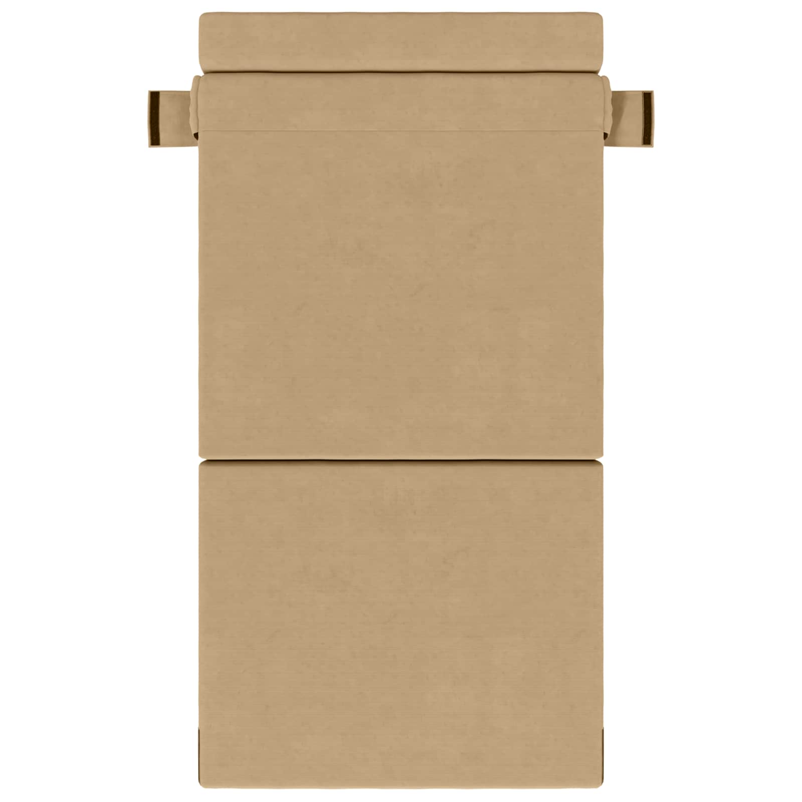 Divano Letto Pieghevole Verde Grigio 70 x 72 x 60 cm Tessuto | homemem39