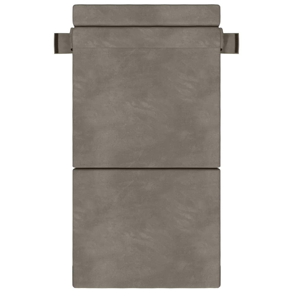 Divano Letto Pieghevole Grigio Chiaro 70 x 80 x 60 cm Tessuto