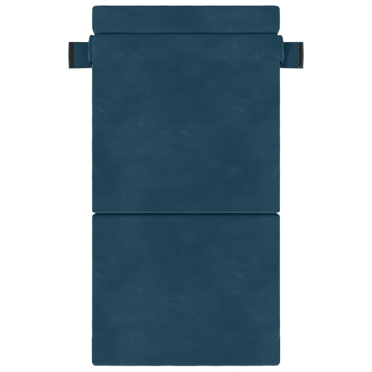 Divano Letto Pieghevole Blu 100 x 80 x 60 cm Tessuto