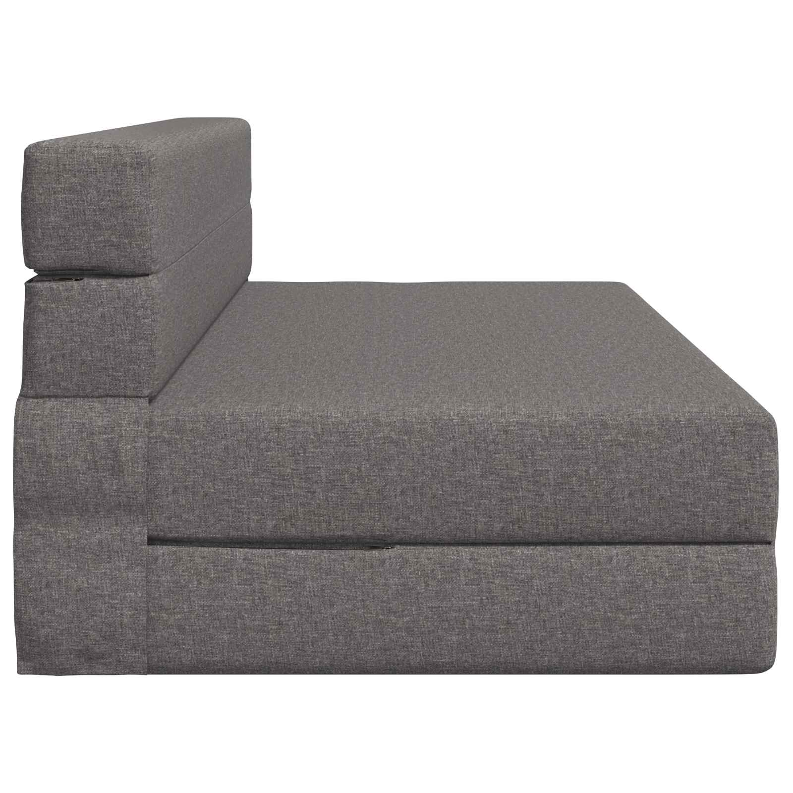 Divano Letto Pieghevole Grigio Chiaro 152 x 86,5 x 60 cm | homemem39