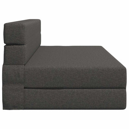 Divano Letto Pieghevole Grigio Scuro 152 x 86,5 x 60 cm Tessuto