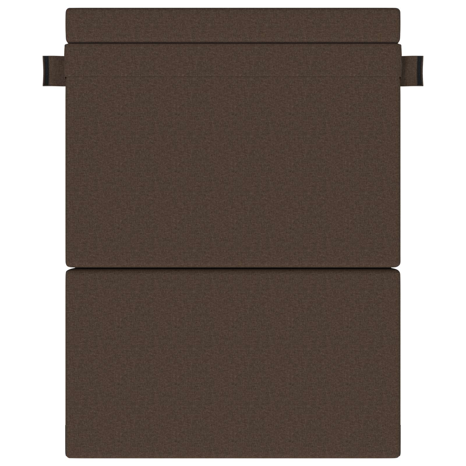 Divano Letto Pieghevole Tortora 152 x 86,5 x 60 cm Tessuto | homemem39