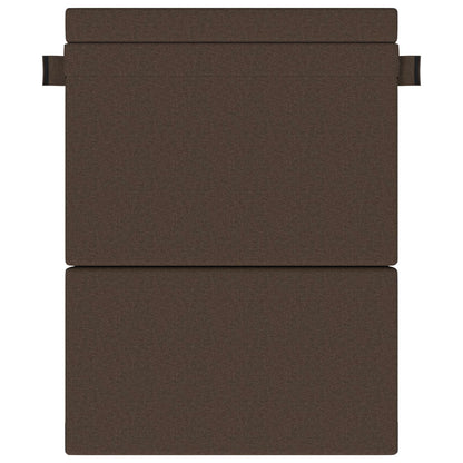 Divano Letto Pieghevole Tortora 152 x 86,5 x 60 cm Tessuto | homemem39