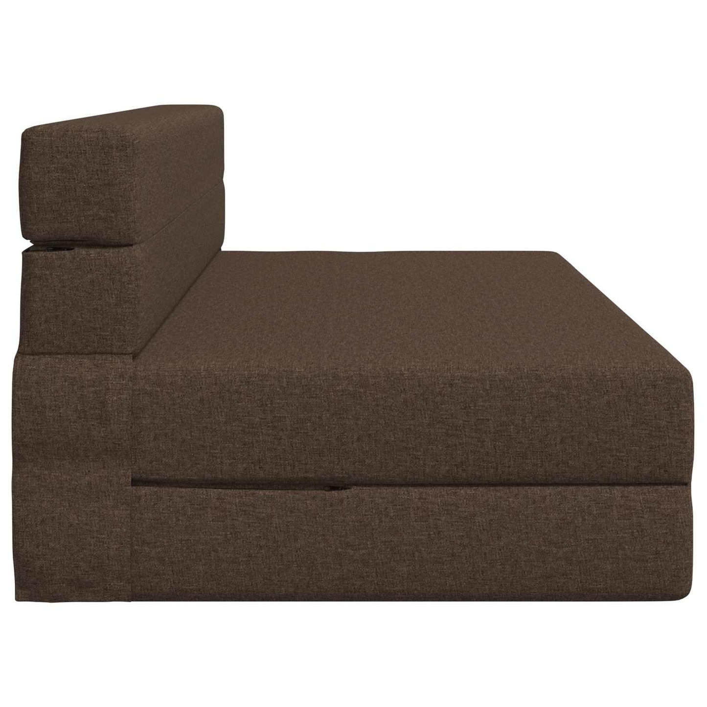 Divano Letto Pieghevole Tortora 152 x 86,5 x 60 cm Tessuto | homemem39