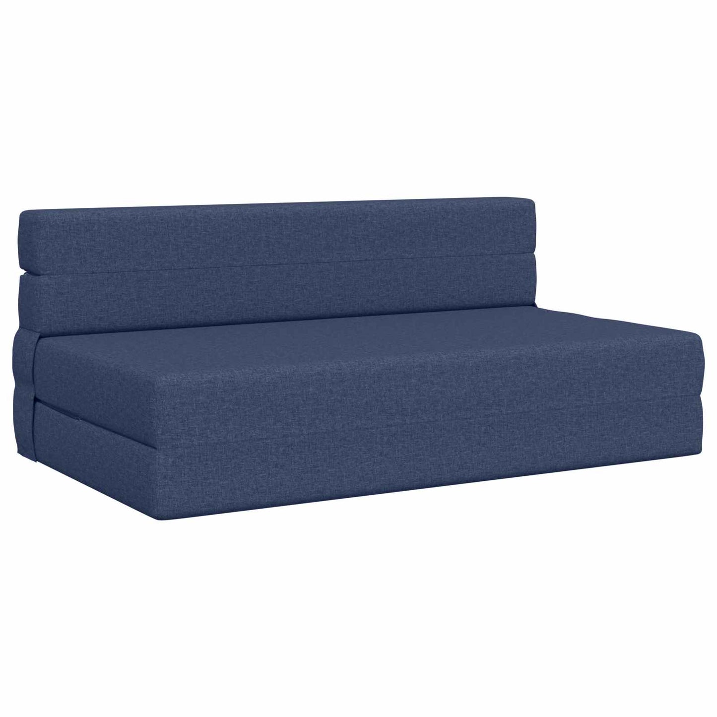Divano Letto Pieghevole Blu 152 x 86,5 x 60 cm Tessuto | homemem39