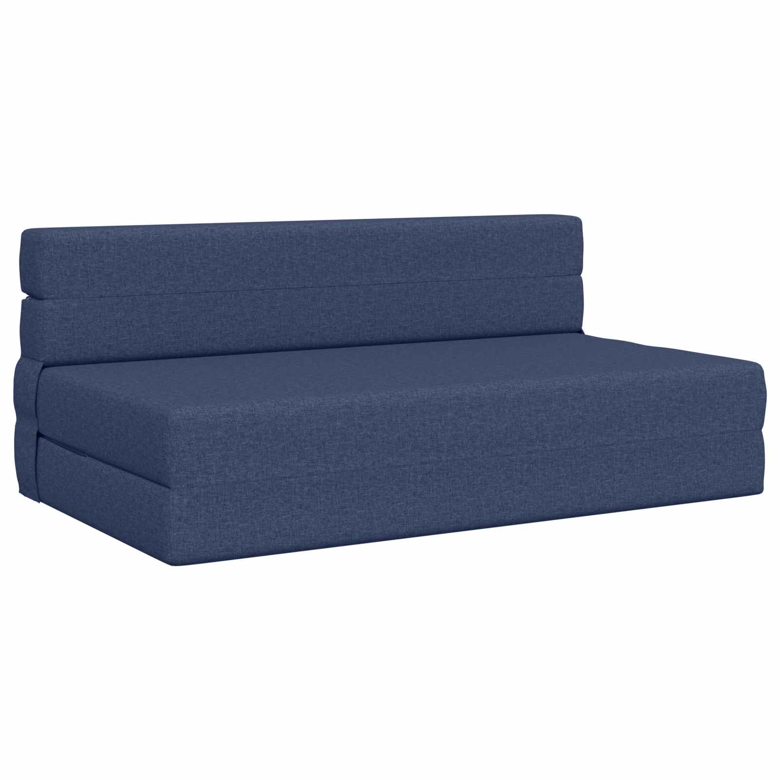 Divano Letto Pieghevole Blu 152 x 86,5 x 60 cm Tessuto | homemem39