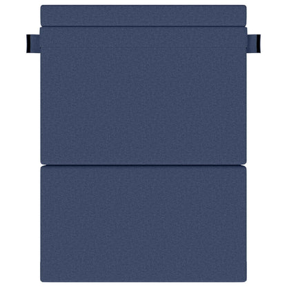 Divano Letto Pieghevole Blu 152 x 86,5 x 60 cm Tessuto