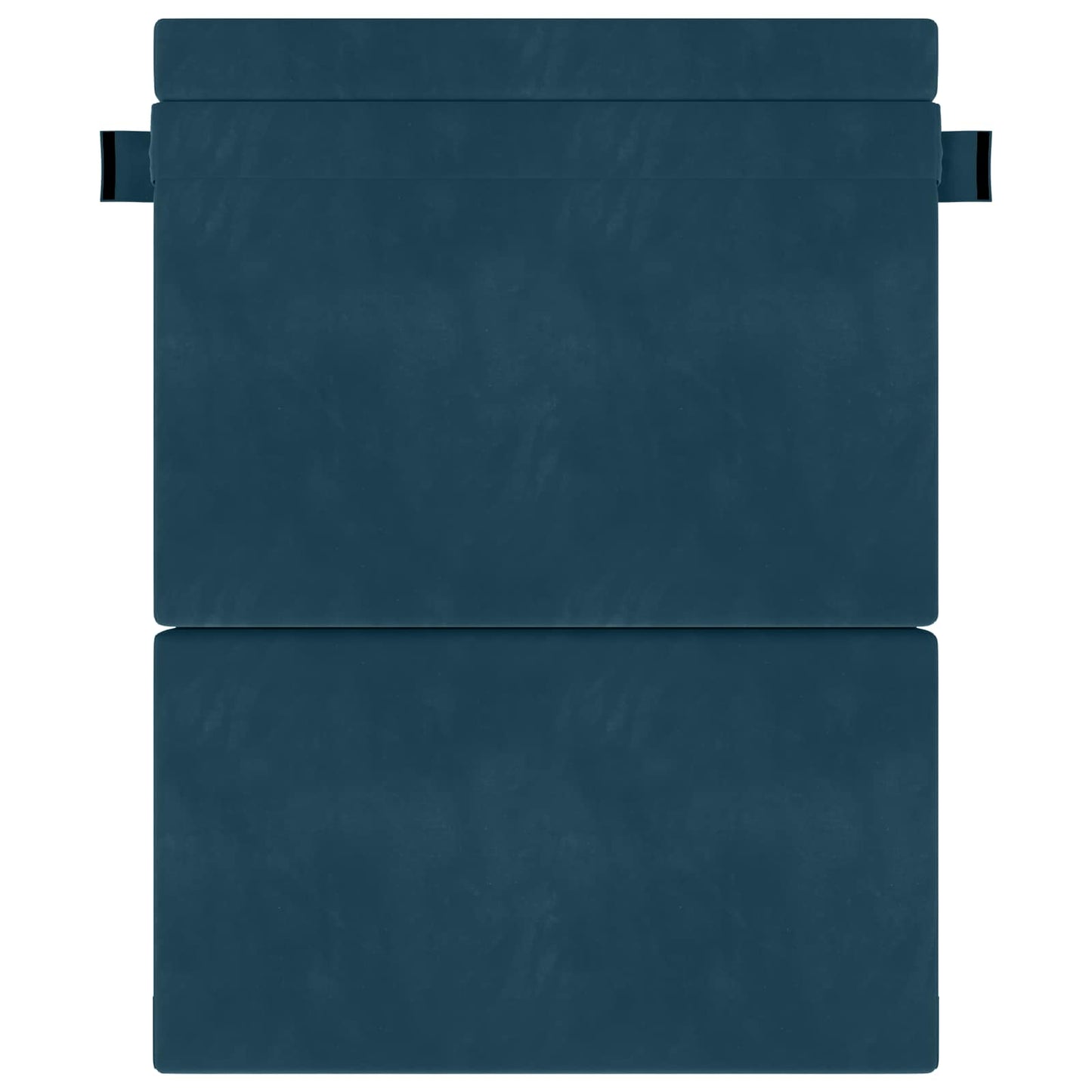 Divano Letto Pieghevole Blu 152 x 86,5 x 60 cm Tessuto | homemem39