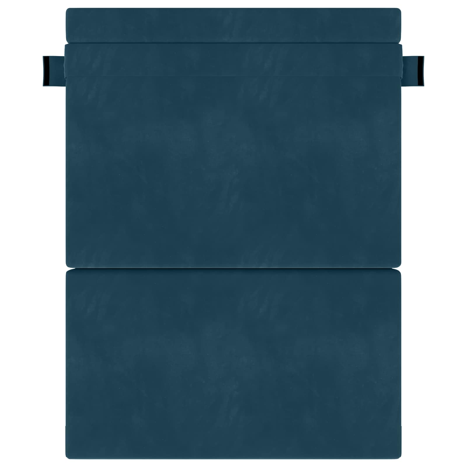 Divano Letto Pieghevole Blu 152 x 86,5 x 60 cm Tessuto | homemem39