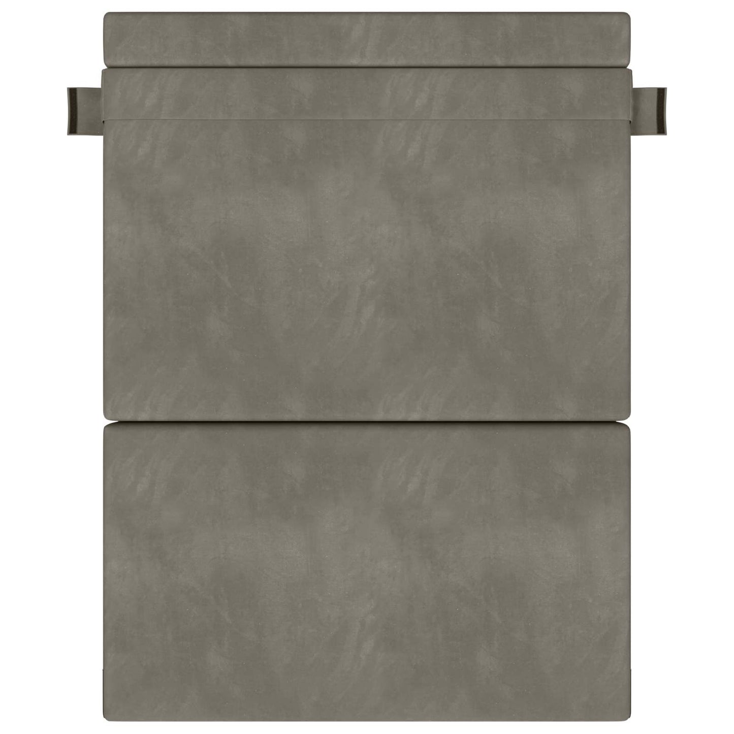 Divano Letto Pieghevole Grigio Chiaro 152 x 86,5 x 60 cm | homemem39