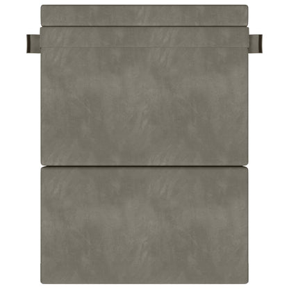 Divano Letto Pieghevole Grigio Chiaro 152 x 86,5 x 60 cm | homemem39