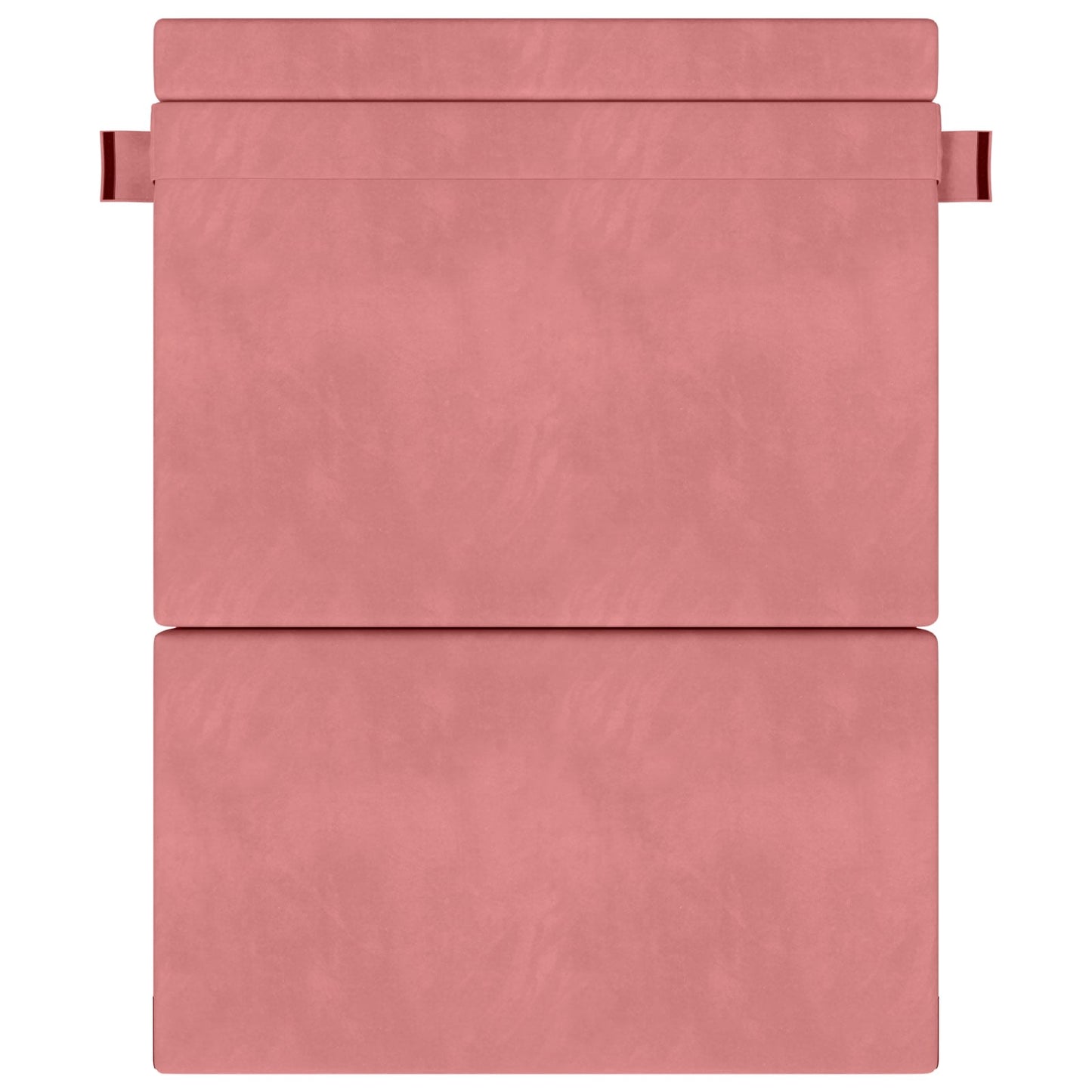 Divano Letto Pieghevole Rosa 152 x 86,5 x 60 cm Tessuto