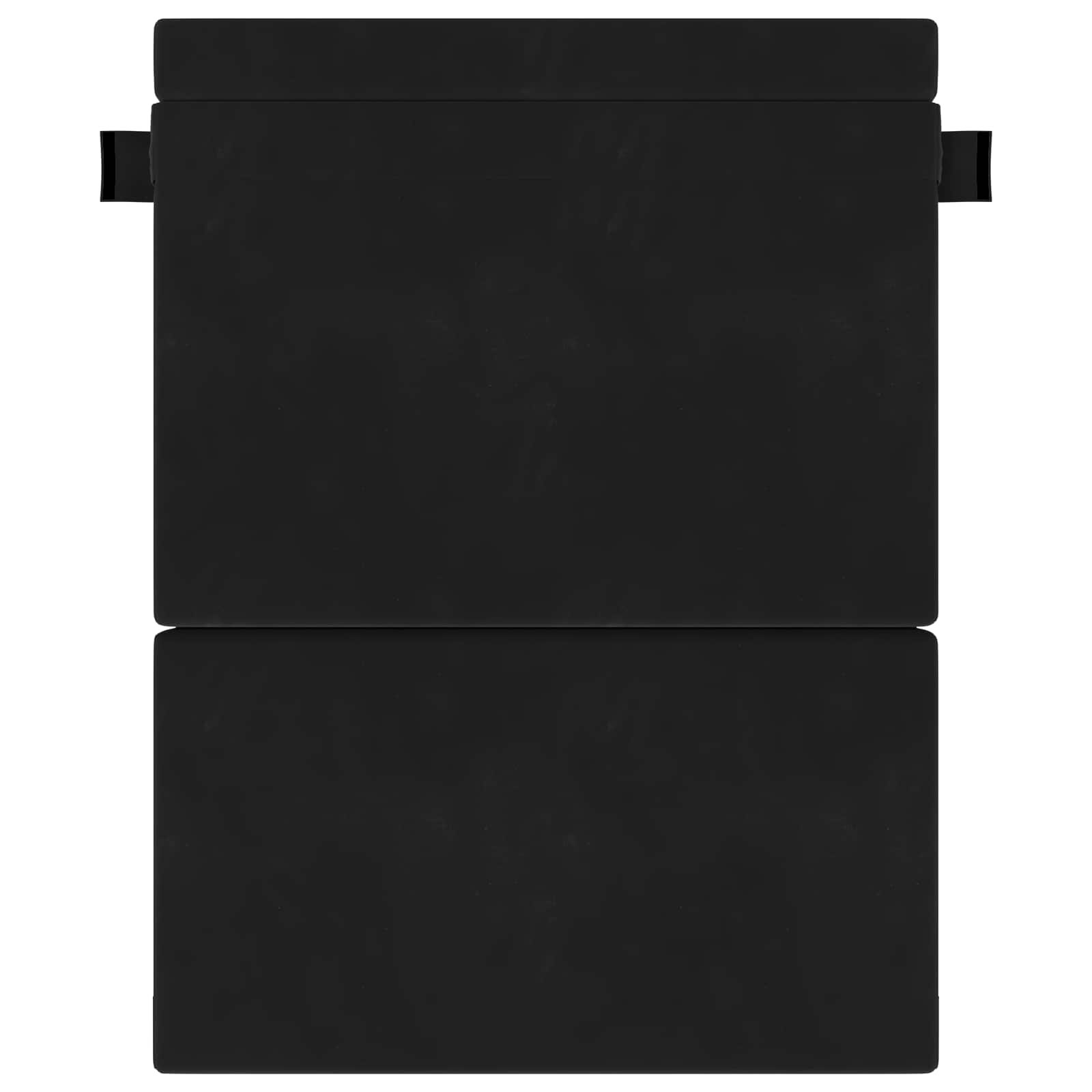 Divano Letto Pieghevole Nero 152 x 86,5 x 60 cm Tessuto | homemem39