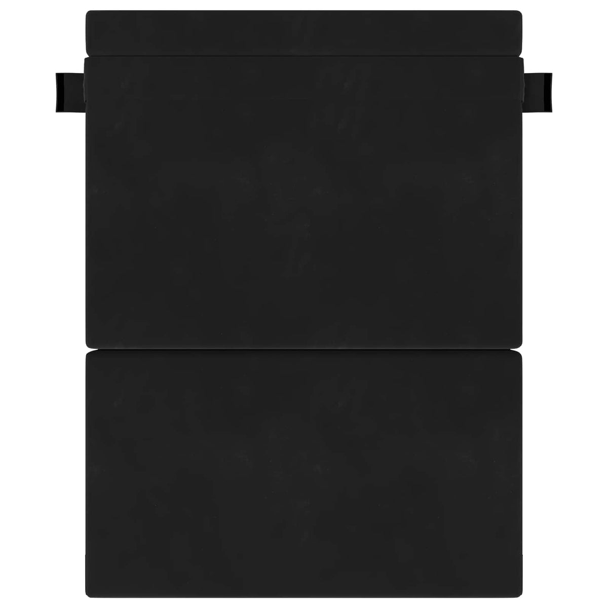 Divano Letto Pieghevole Nero 152 x 86,5 x 60 cm Tessuto