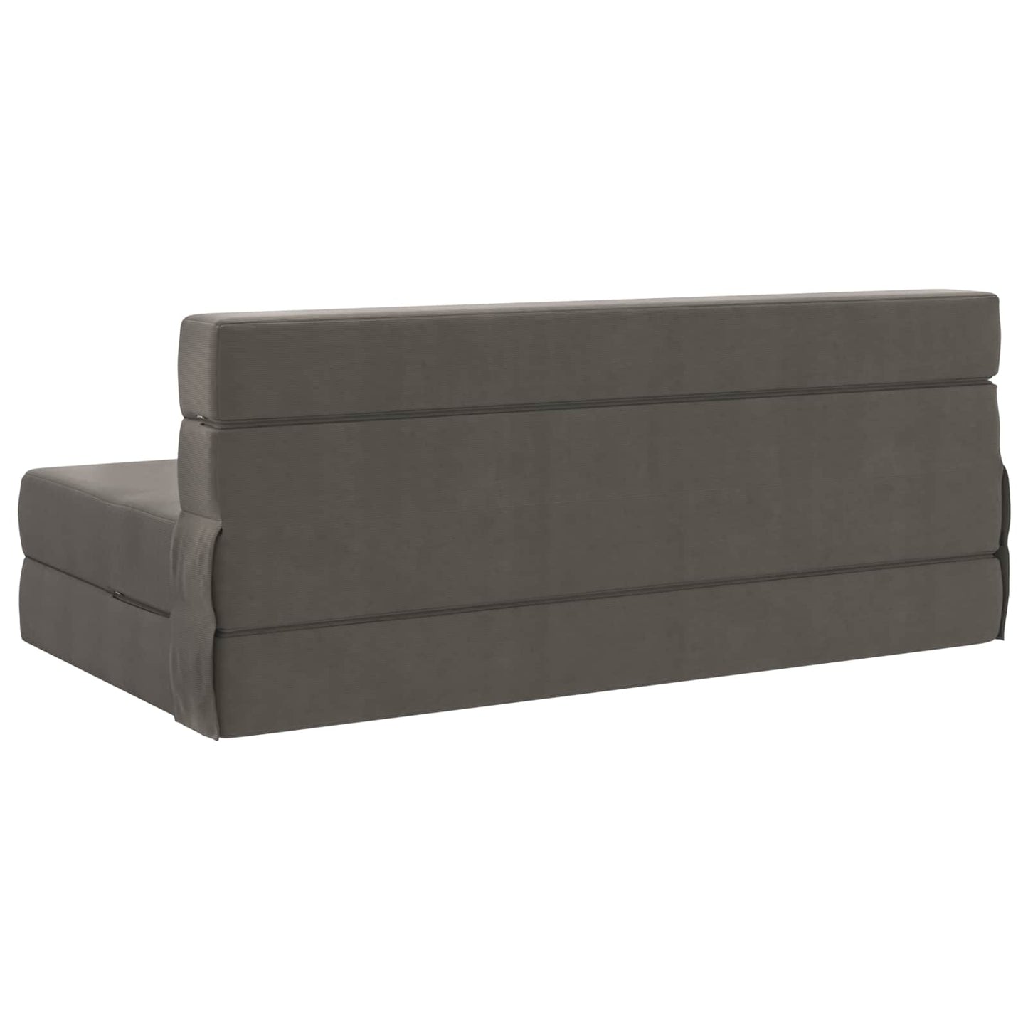 Divano Letto Pieghevole Grigio Chiaro 152 x 86,5 x 60 cm