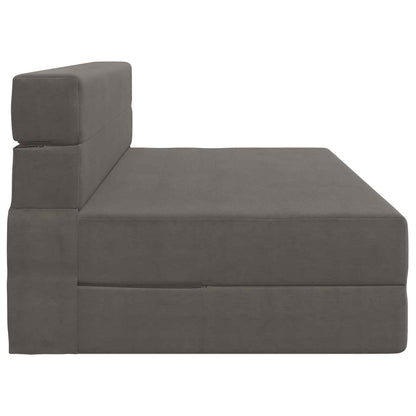 Divano Letto Pieghevole Grigio Chiaro 152 x 86,5 x 60 cm | homemem39