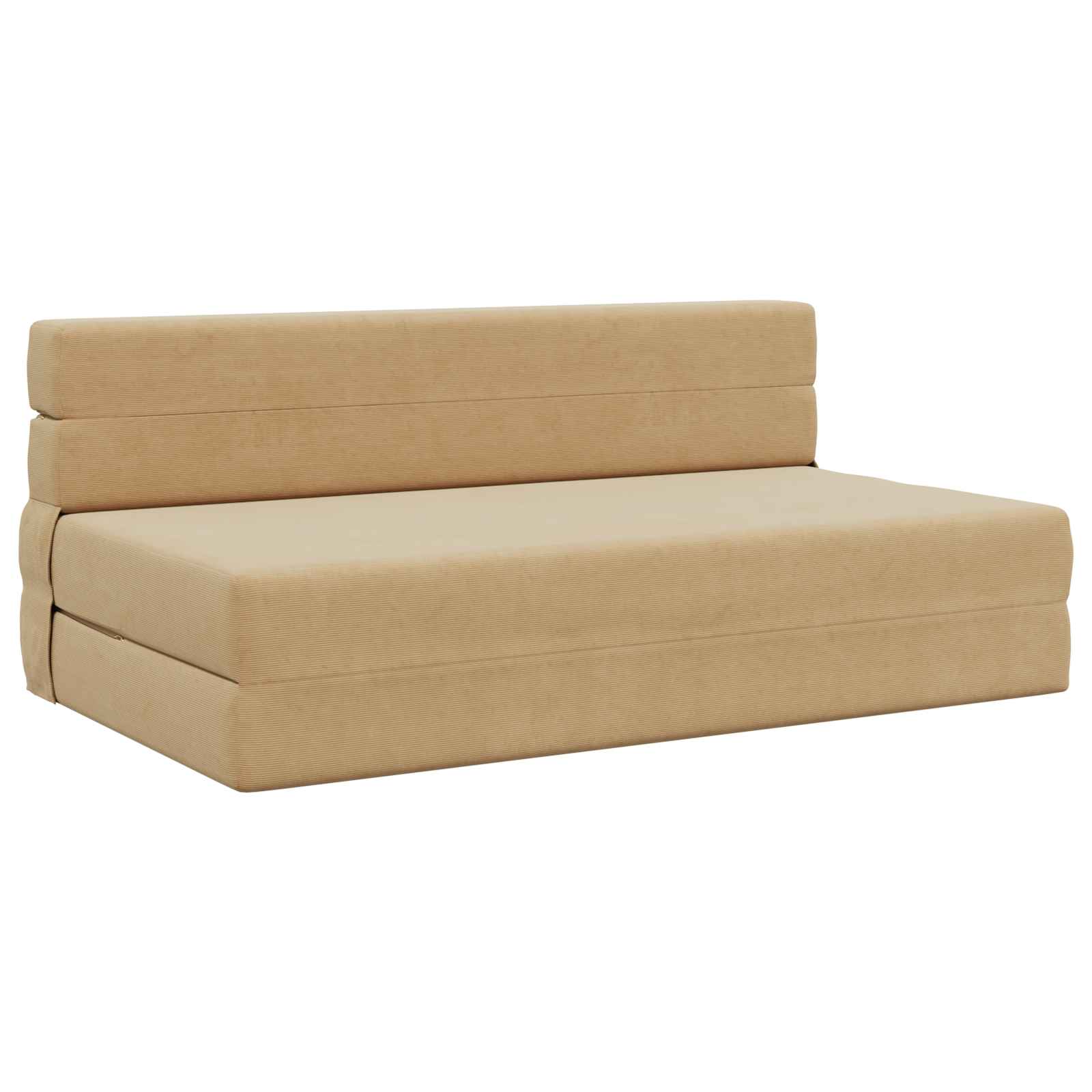 Divano Letto Pieghevole Verde Grigio 152 x 86,5 x 60 cm Tessuto | homemem39
