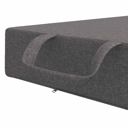 Divano Letto Pieghevole 75 x 63 x 45 cm Grigio Chiaro | homemem39