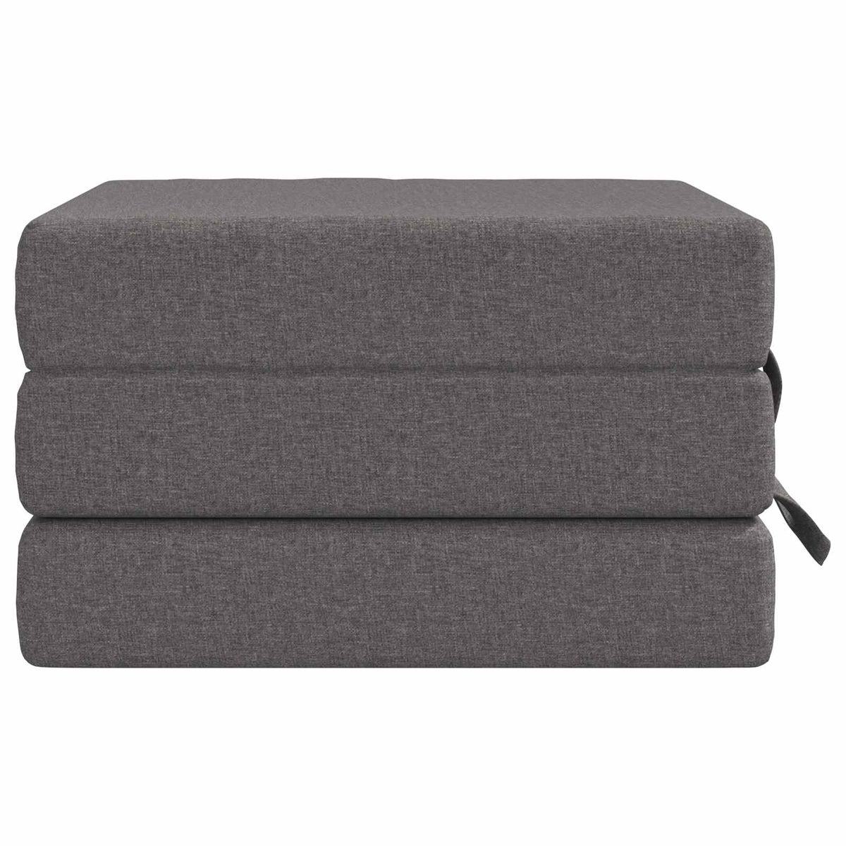 Divano Letto Pieghevole 75 x 63 x 45 cm Grigio Chiaro