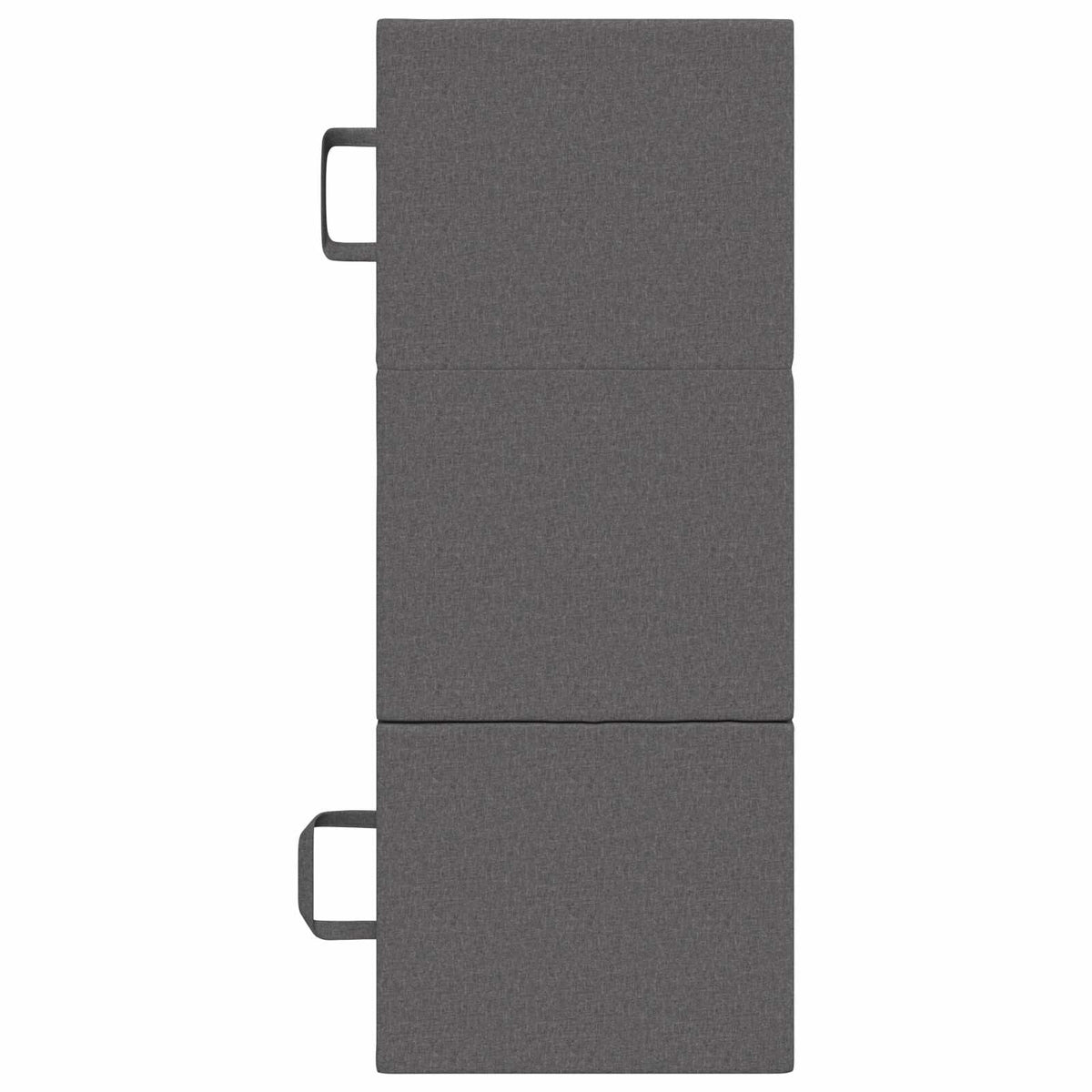 Divano Letto Pieghevole 75 x 63 x 45 cm Grigio Chiaro