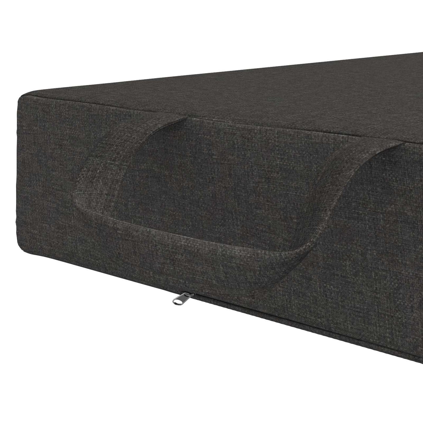 Divano Letto Pieghevole 75 x 63 x 45 cm Grigio Scuro | homemem39