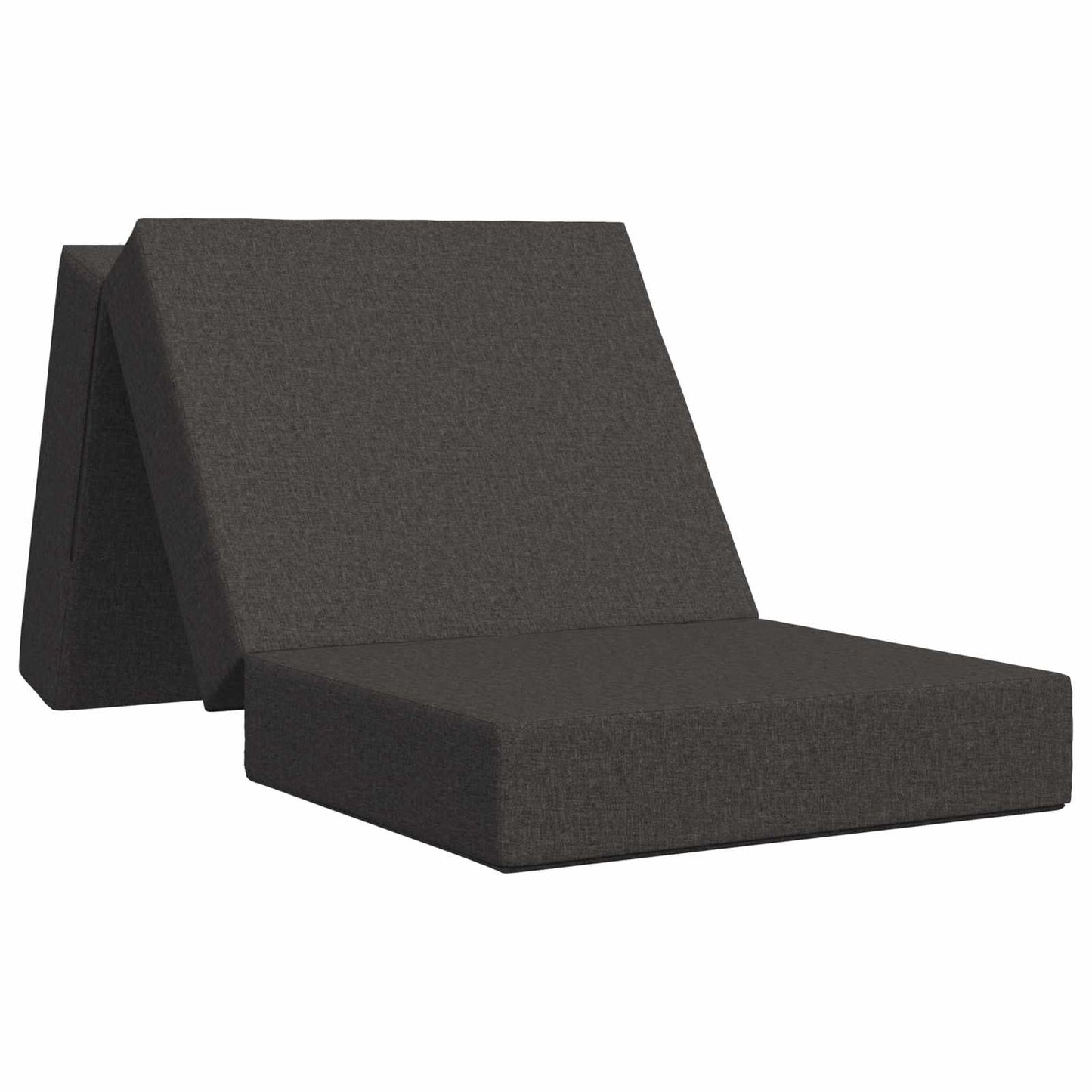 Divano Letto Pieghevole 75 x 63 x 45 cm Grigio Scuro | homemem39