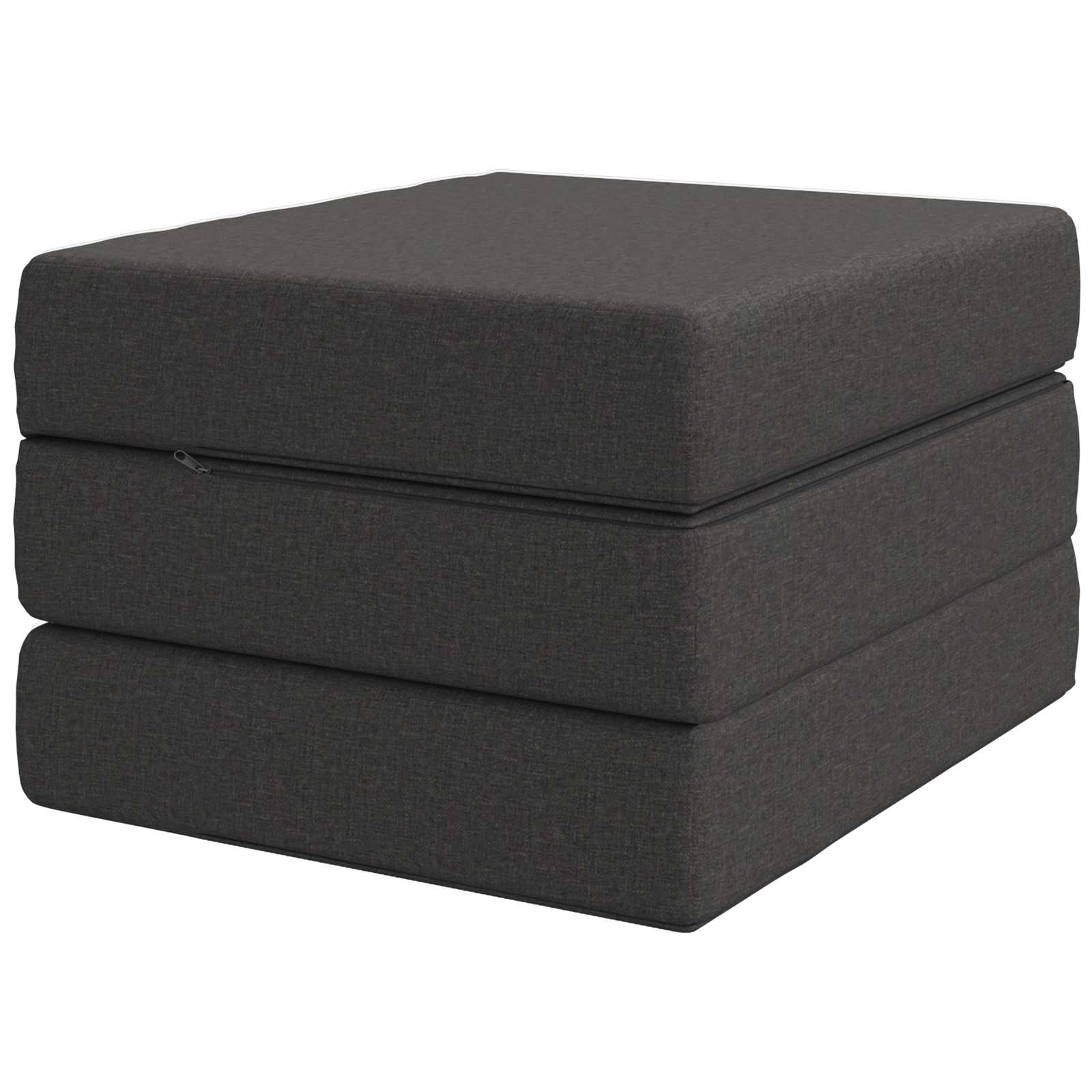 Divano Letto Pieghevole 75 x 63 x 45 cm Grigio Scuro | homemem39
