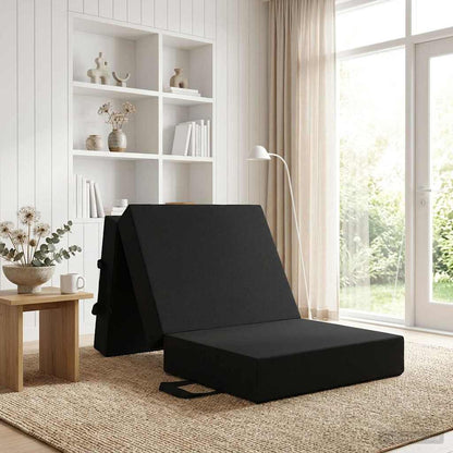Divano Letto Pieghevole 75 x 67 x 45 cm Nero | homemem39