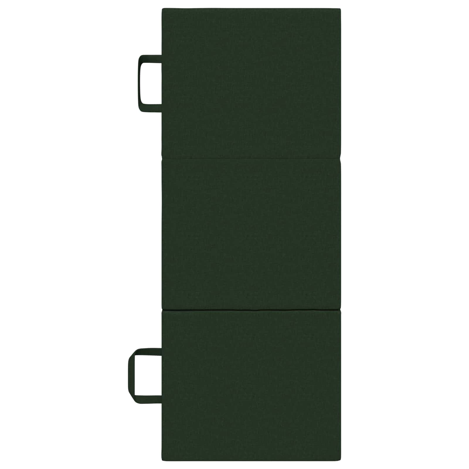 Divano Letto Pieghevole 75 x 63 x 45 cm Verde Scuro | homemem39